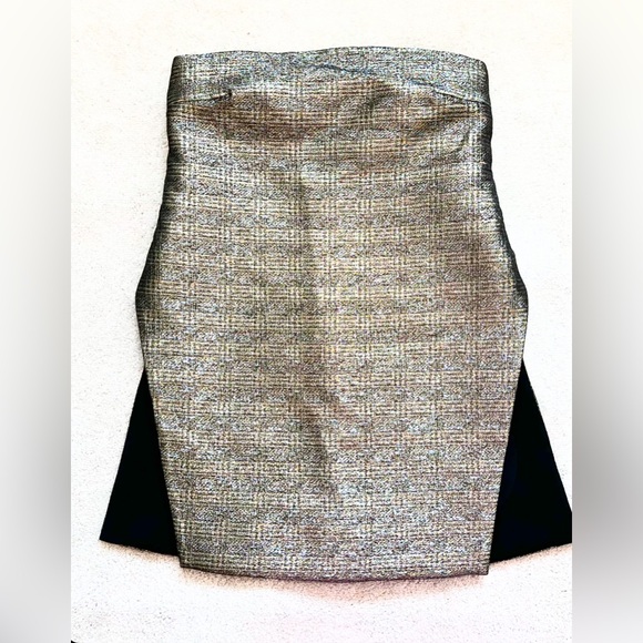 Ellery Tops - ELLERY STRAPLESS METALLIC TOP SIZE 2 MODERN CHIC EVENT PARTY ELEGANT COCKTAIL